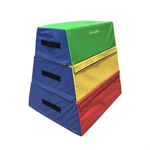 3-section foam vaulting box