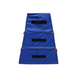 Foam Gymnastic Vaulting Box in 3 Sections, 36 x 30 x 36" (91 x 76 x 91 cm)