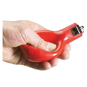 The original Wizzball hand whistle made of anti-allergic flexible PVC