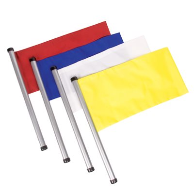 Set of 4 Water Polo Referee Flags