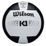 Wilson K1 volleyball, white / black