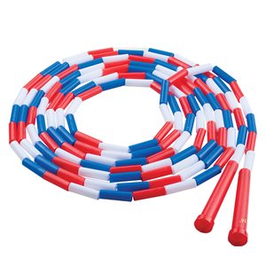 Segmented Plastic Skipping Rope